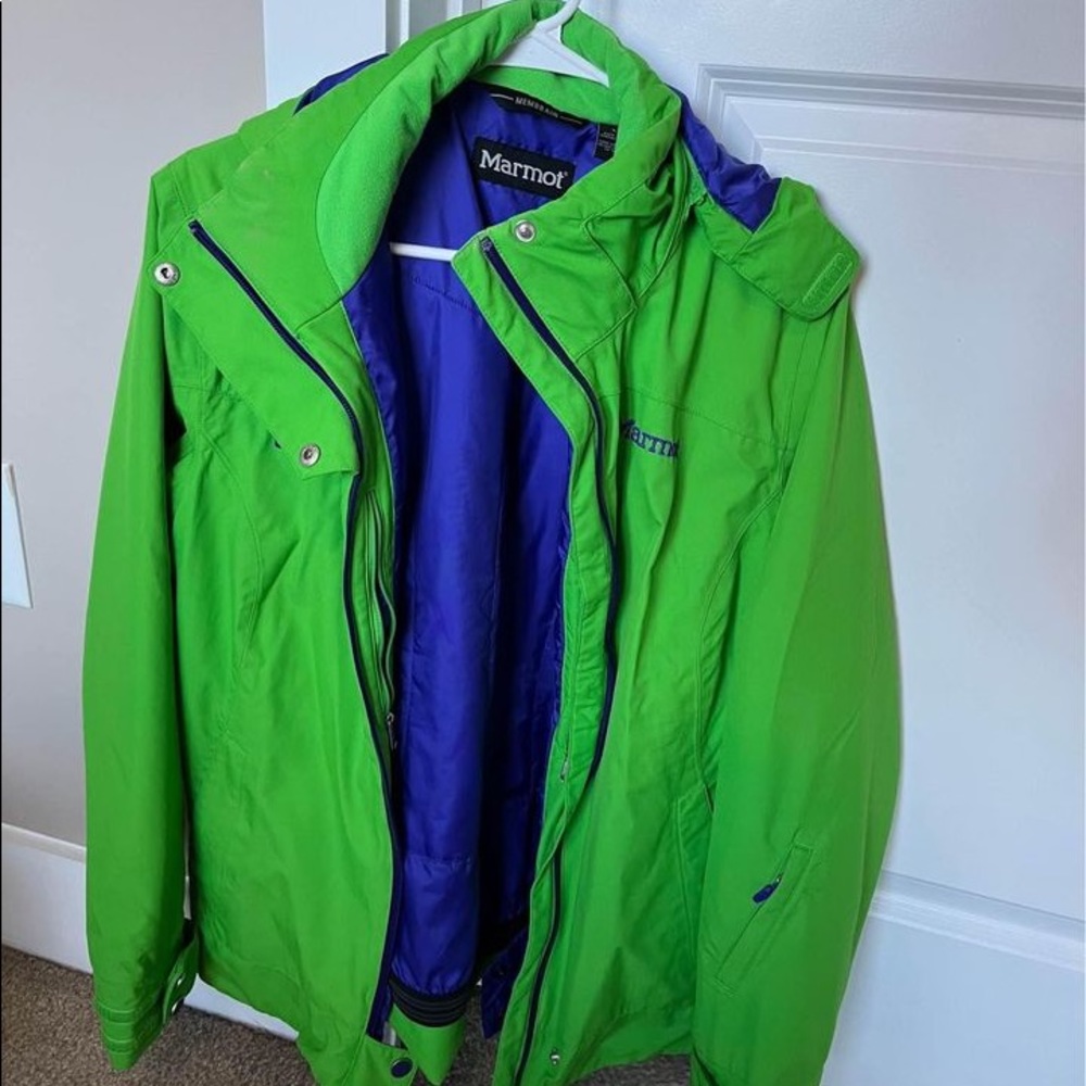 Marmot jacket - green! 💚